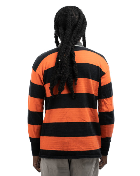 70’s Striped Rugby Shirt - XL