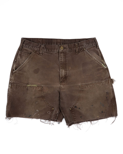 90’s Thrashed Carhartt Shorts - 32” x 6”