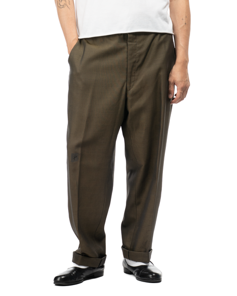 1960s Flat Front Trousers