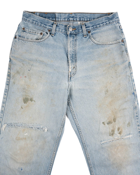 90's Levi's Thrashed Denim - 34" x 33"
