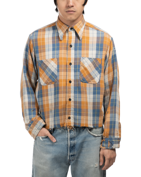 1970s Cropped Big Mac Cotton Flannel