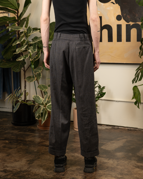 1980s Pleated Italian Wool Slacks