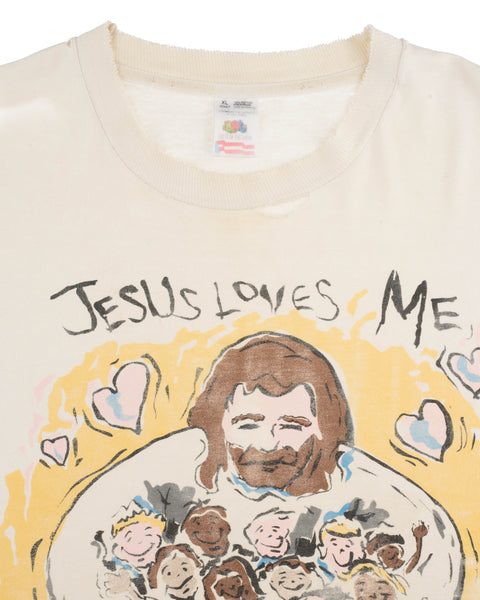 90's Jesus Loves Me Tee - XL