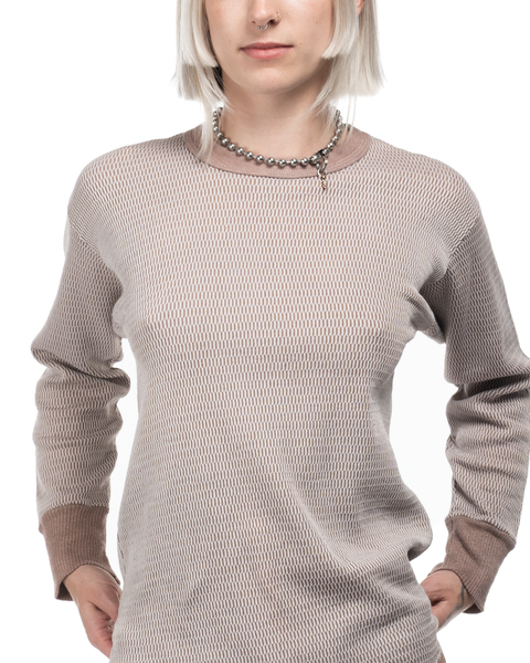 60s Over-Dyed Waffle Thermal - Medium
