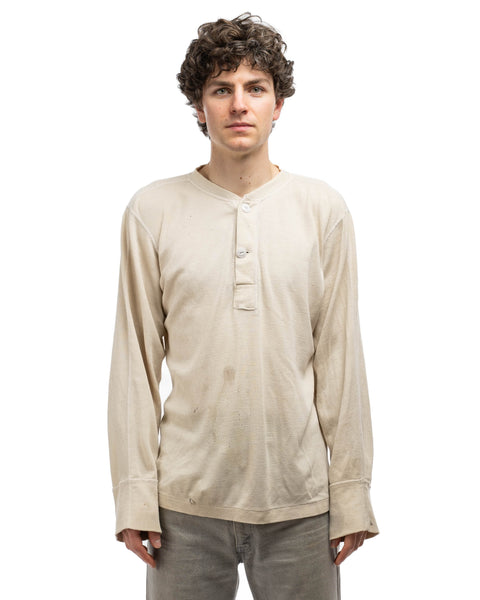 70's Military Henley - Medium