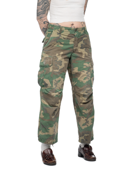 60's ERDL Ripstop Poplin Cargos - 29" x 26”