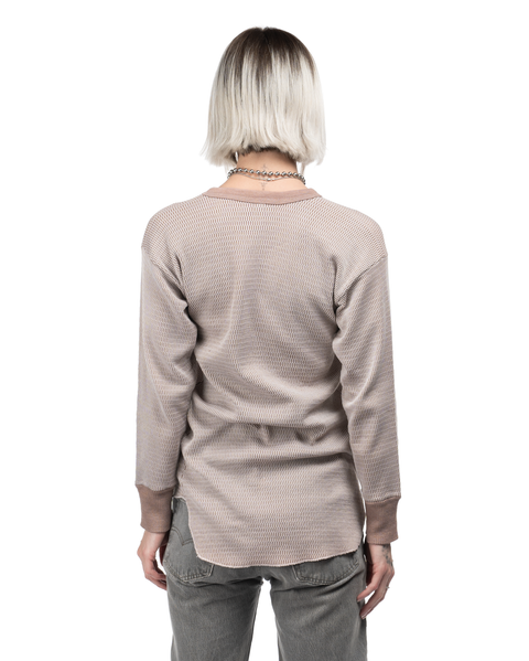60s Over-Dyed Waffle Thermal - Medium