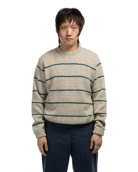 80's Striped Sweater - XL