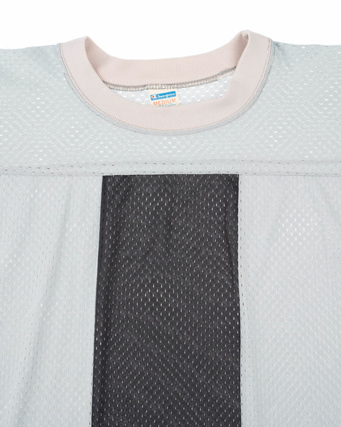 70’s Champion Blue Bar Mesh Jersey - Large