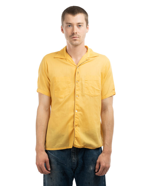 60's Soft Loop Collar Shirt - Medium