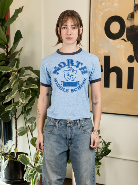 1970s Russell North Ringer Tee