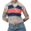 50's Tattered Sweater Vest - Small