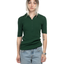 1970s Rib Knit Zip Polo