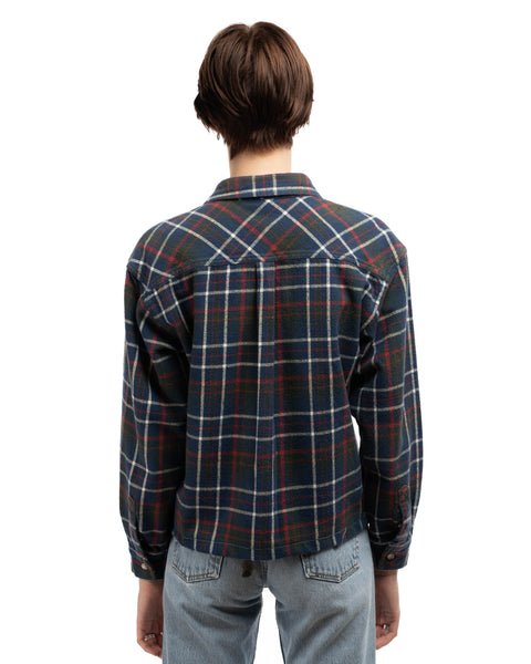 90’s Boxy Key Cotton Flannel - Medium