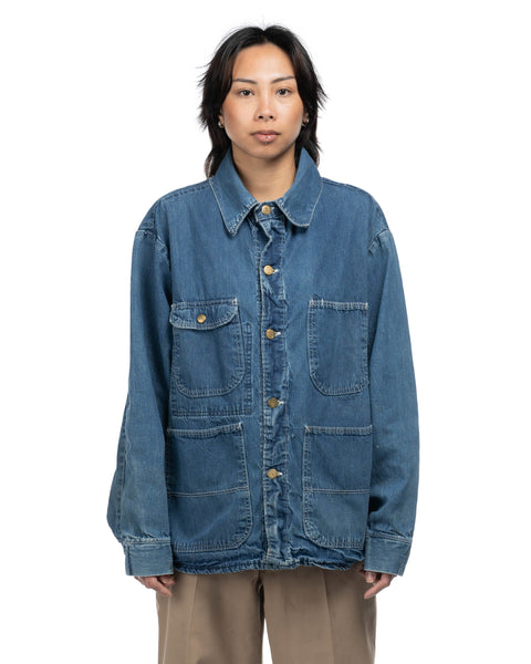 60's Denim Chore Coat - Medium