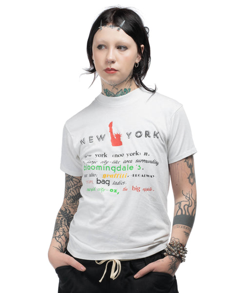 80's NYC Tourist Tee - Medium