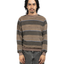 1970s Velvety Striped Sweatshirt
