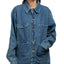 60's Denim Chore Coat - Medium