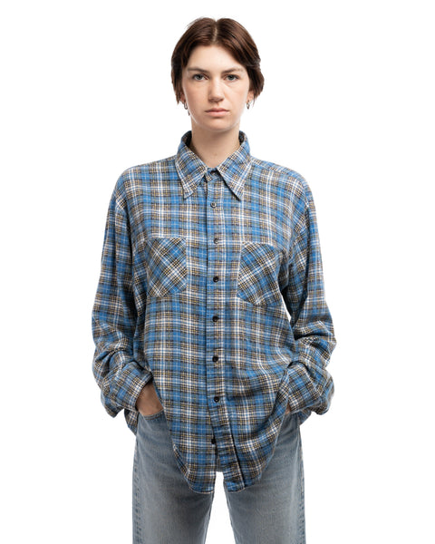 80's JC Penney Cotton Flannel - Large