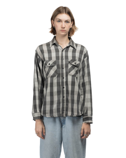 80's Dakota Cotton Flannel Shirt - Large