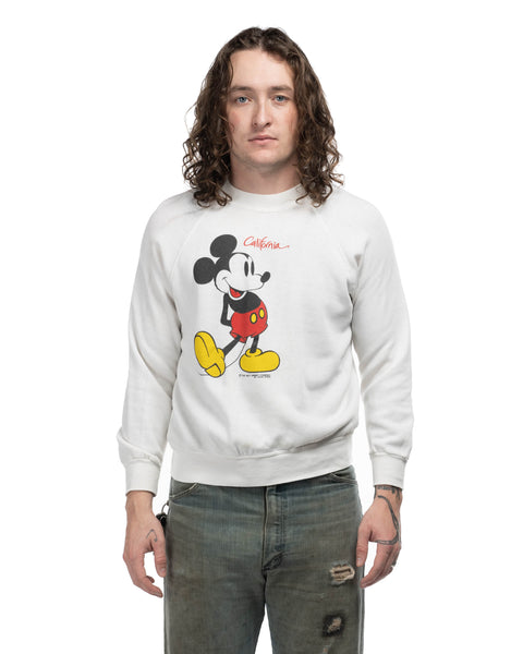 80's Mickey Mouse Crewneck - Large