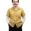 60's Thrashed Loop Collar Shirt - Medium