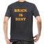 1980s Flock-Text Masonry Tee