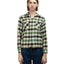 1960s Cotton Loop Collar Flannel