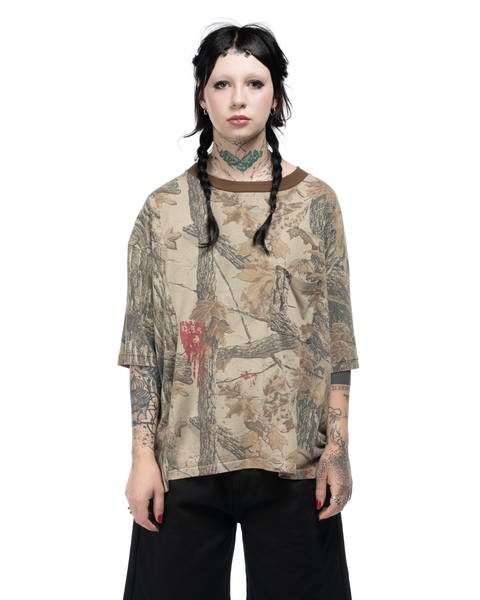 90s Camo Painter Tee - Large