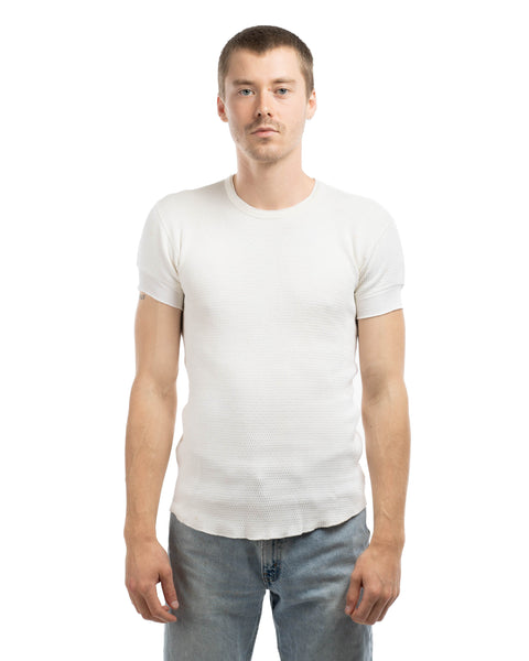 60's Jockey Short Sleeve Waffle Thermal - Small
