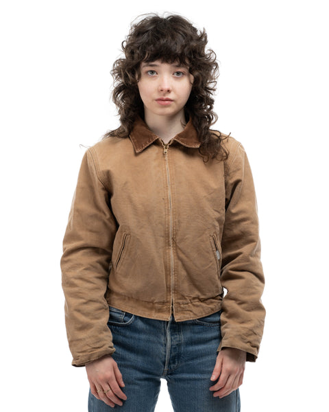 80's Quilt Lined Carhartt Detroit Jacket - Small