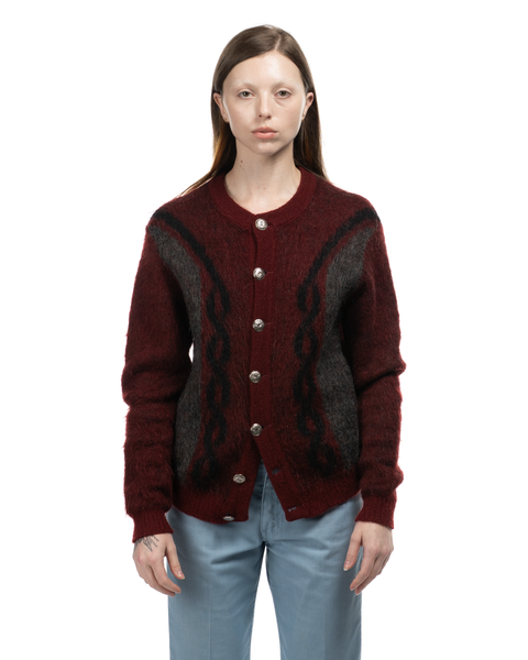 1960s Mohair Cardigan Sweater