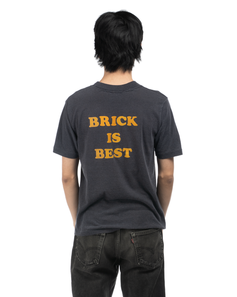 1980s Flock-Text Masonry Tee