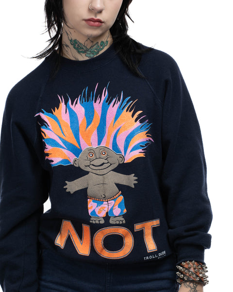 80's Troll Toll Sweatshirt - Medium