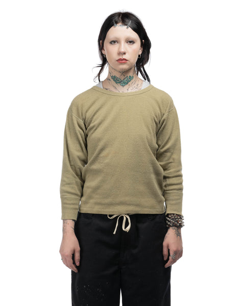 50's Wool Military Thermal Tee - Small
