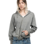 1970s Heather Zip Hoodie