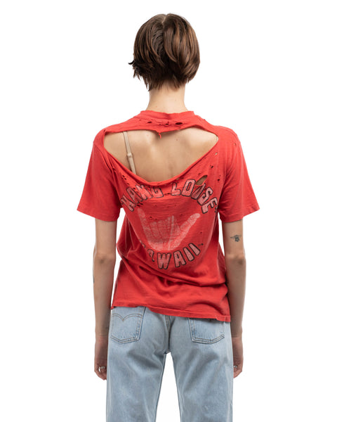 80's Thrashed Hang Loose Tee - Large