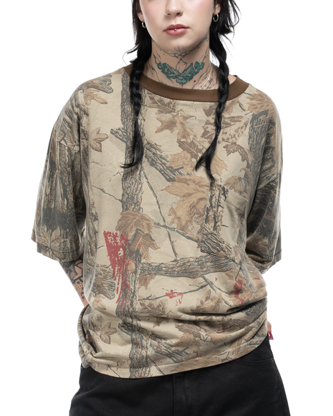 90s Camo Painter Tee - Large