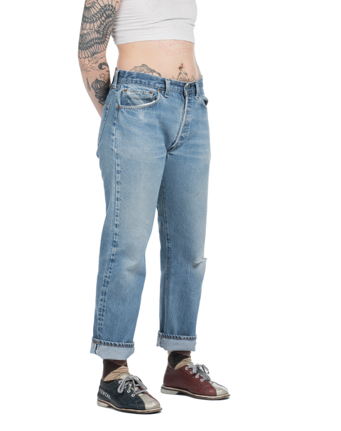 80's Levi's 501 Redline Denim - 32" x 28"