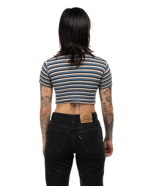 1940s Striped QT Tee