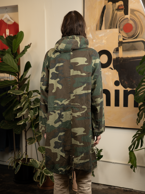 1990s Camo Fish Tail Parka