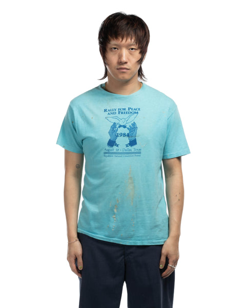 80's Peace Rally Tee - Medium