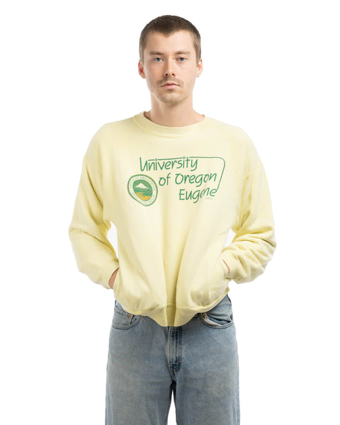 80's U of O Pocket Crewneck - Large