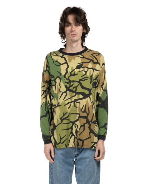 1990s Camo Longsleeve Tee