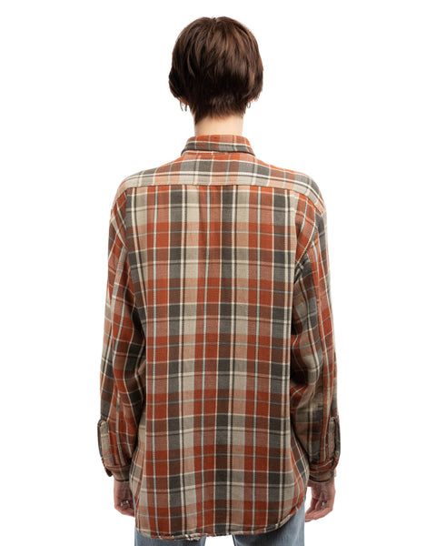 70's JC Penney Heavy Cotton Flannel - Large