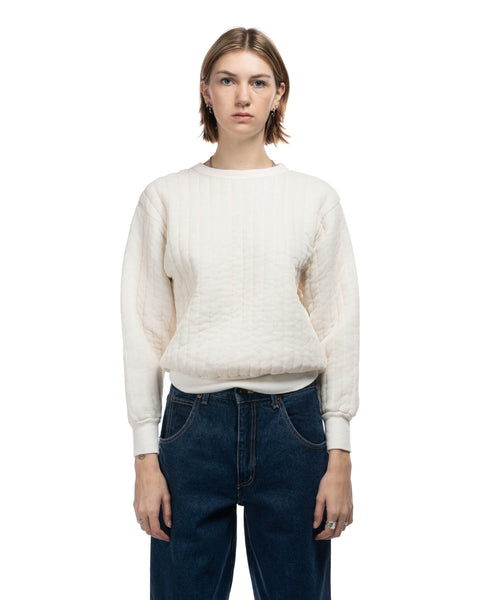 60's Quilted Crewneck - Medium