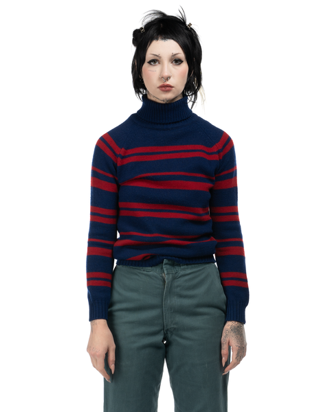 1980s Striped Sweater
