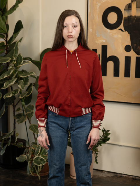 1970s Mongomery Ward Zip-Hoodie