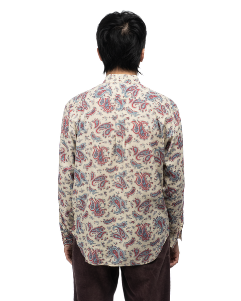 1960s Paisley Oxford Shirt