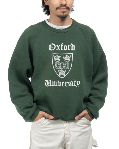 80's Oxford Crewneck Sweatshirt - Large